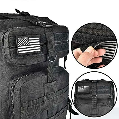 4 Pack US USA Flag Embroidered Patch Red White Blue Military United States of America Iron On Sew On Tactical Morale Patch for Hats Backpacks Caps Jackets