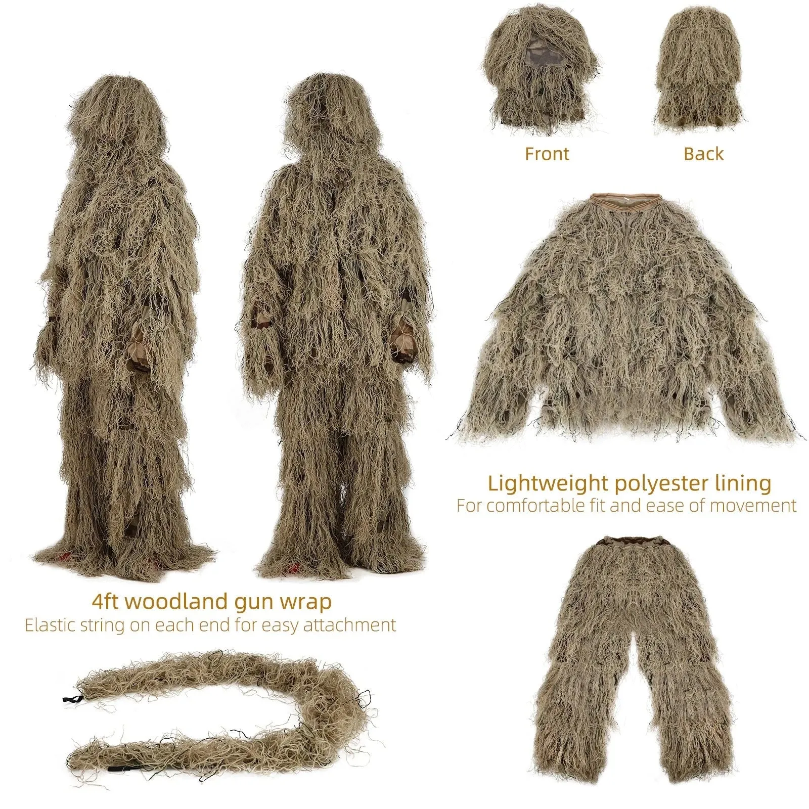 Adjustable Ghillie Suit