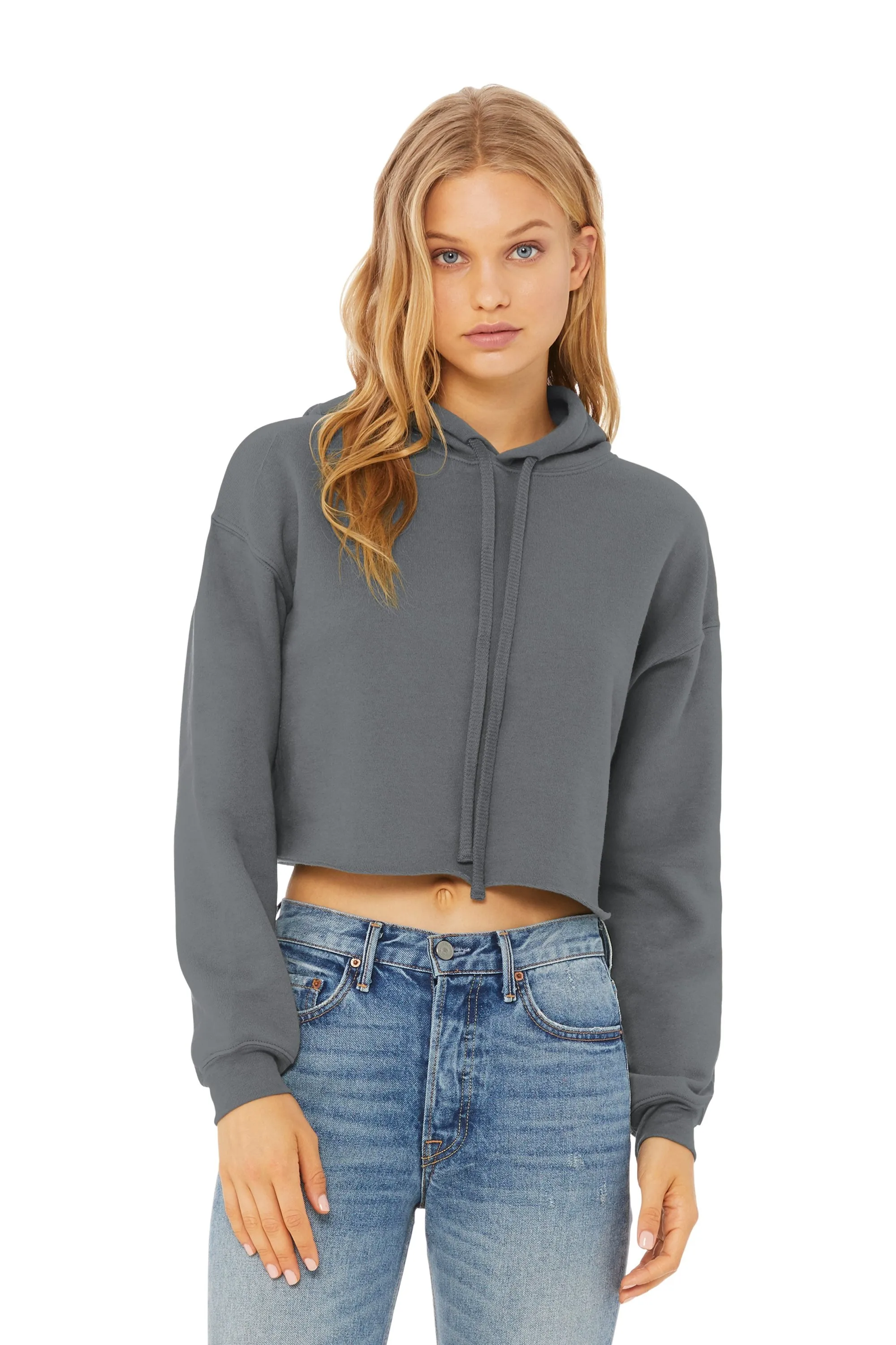 BELLA CANVAS ® Women’s Sponge Fleece Cropped Fleece Hoodie