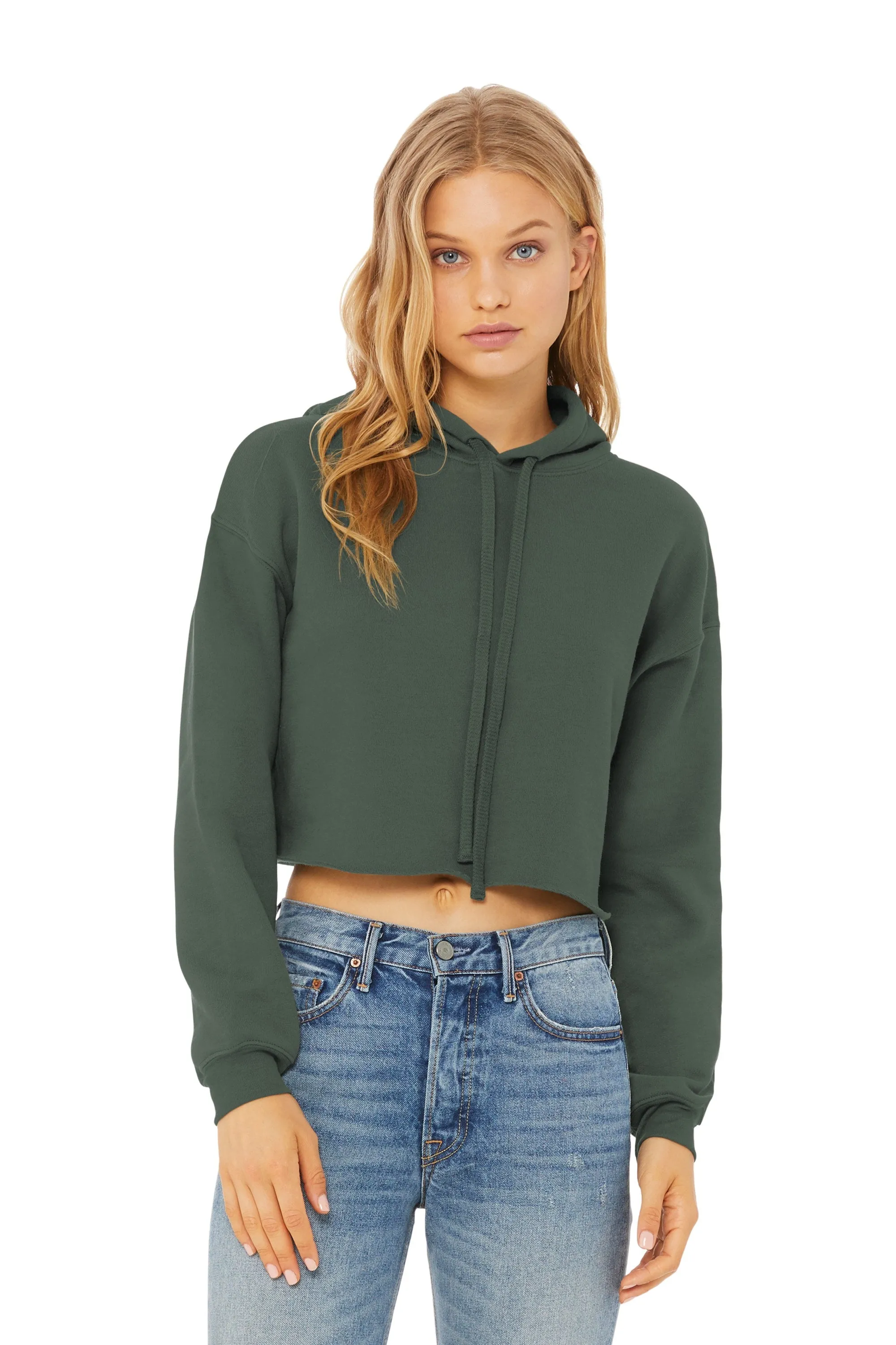 BELLA CANVAS ® Women’s Sponge Fleece Cropped Fleece Hoodie