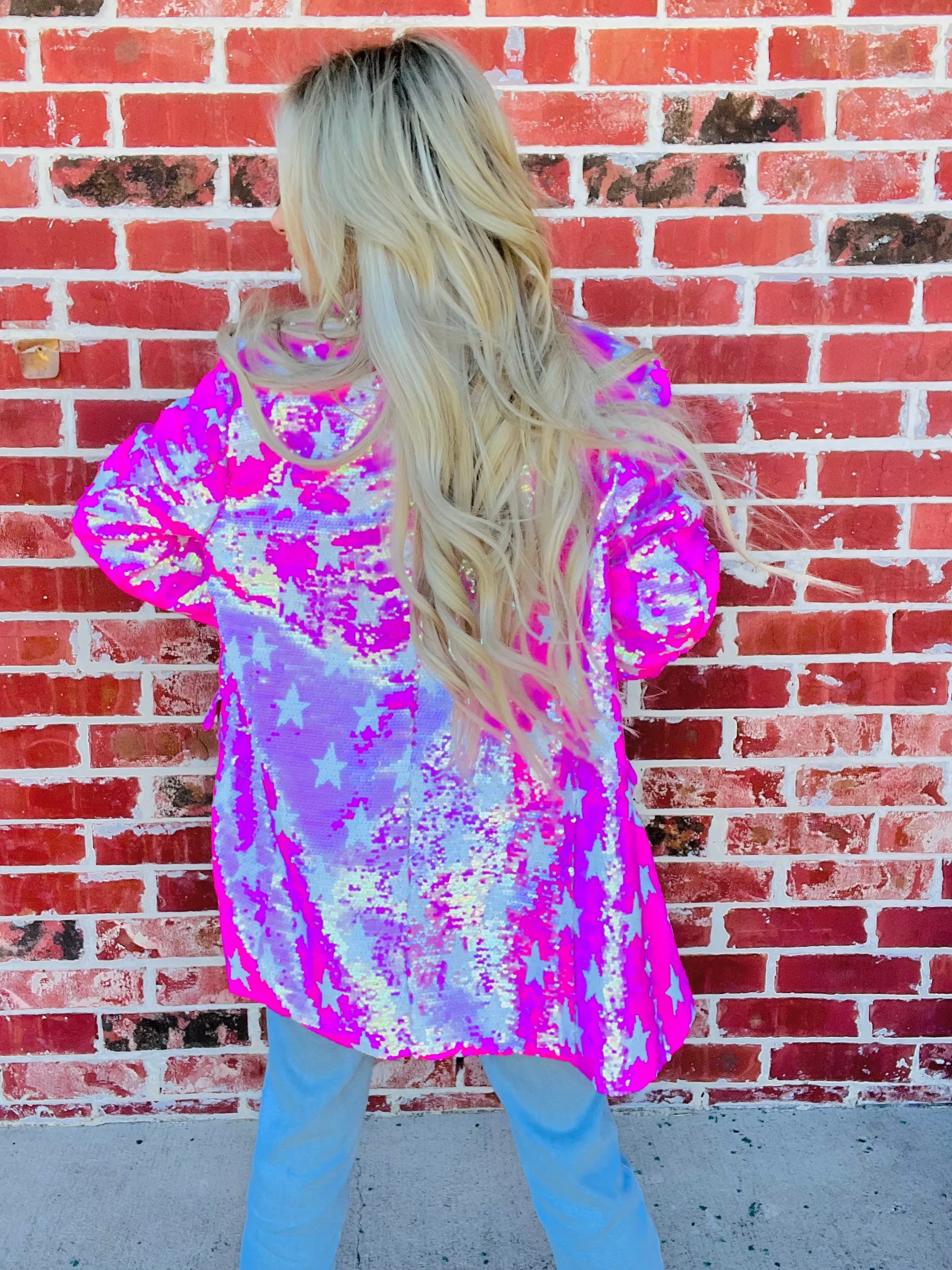 Sequin Star Blazer