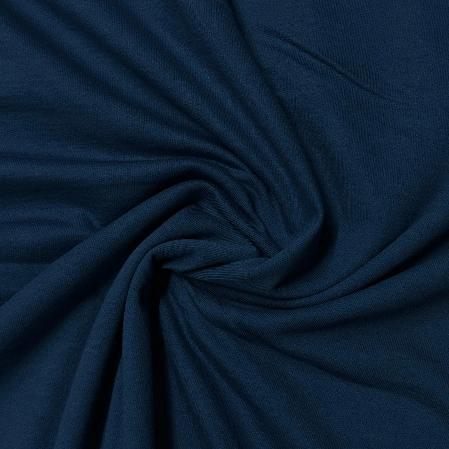 Teal Cotton Fleece Fabric