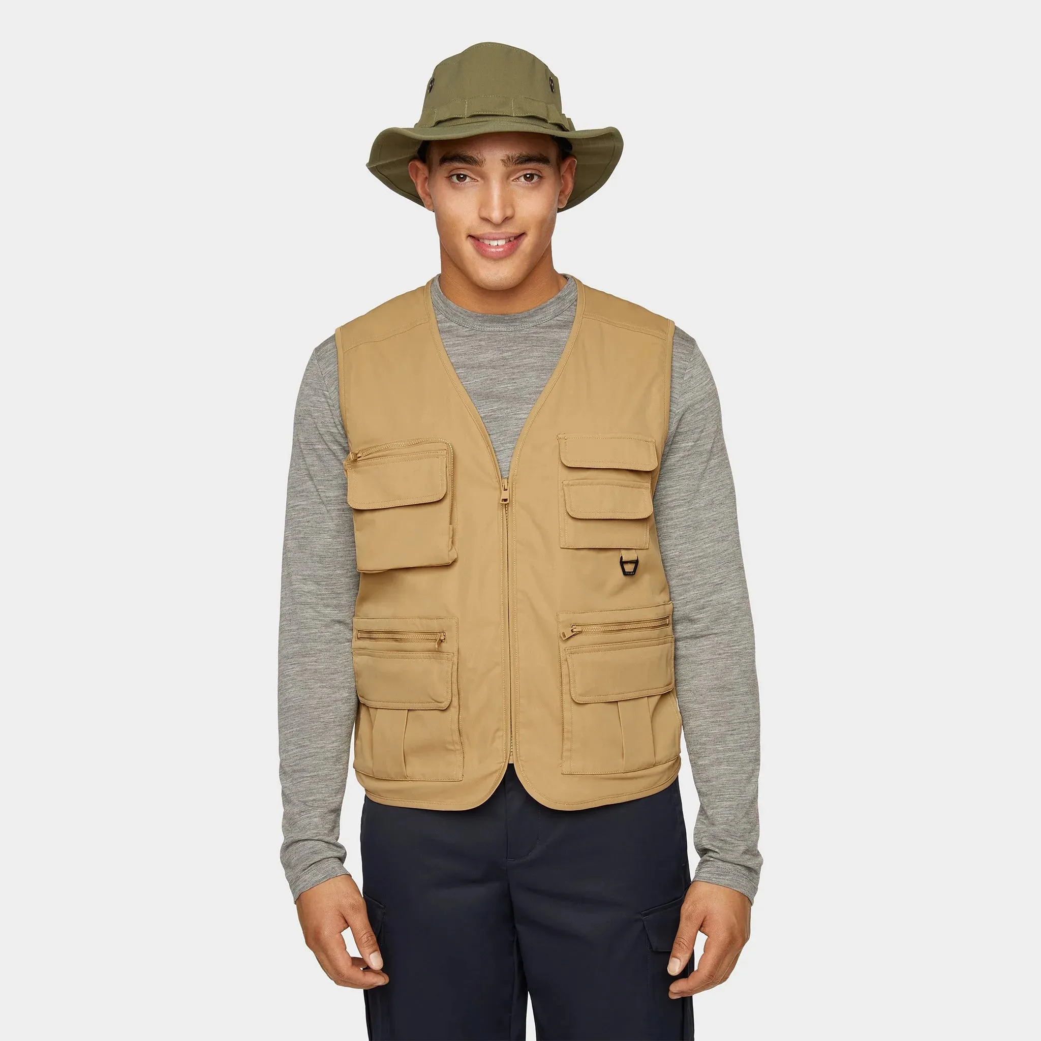 Tilley Heritage Fishing Vest - Tan