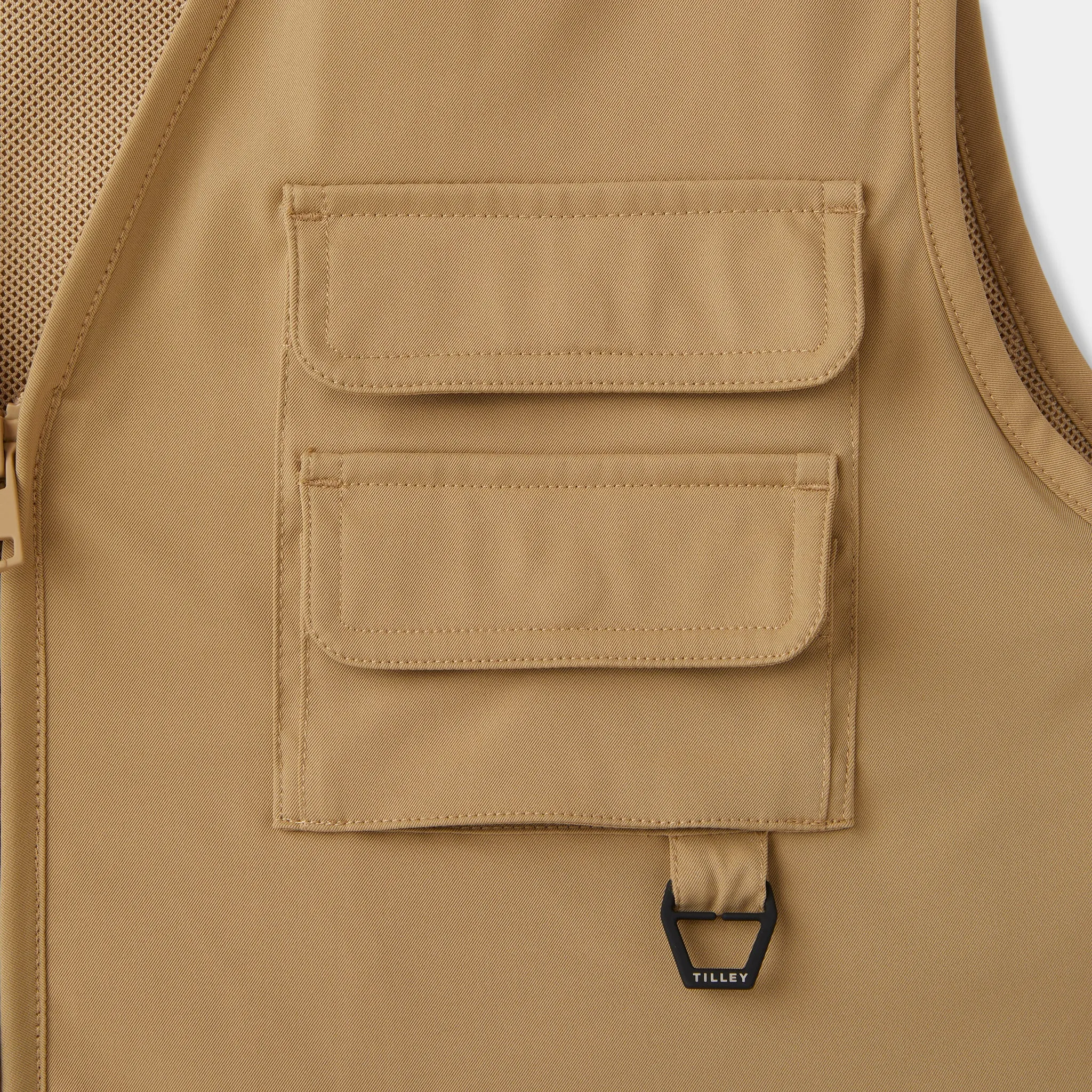 Tilley Heritage Fishing Vest - Tan