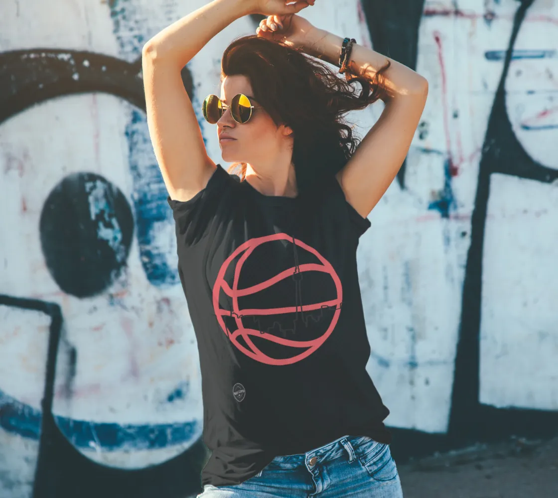 Toronto Large Basketball Unisex T-Shirt
