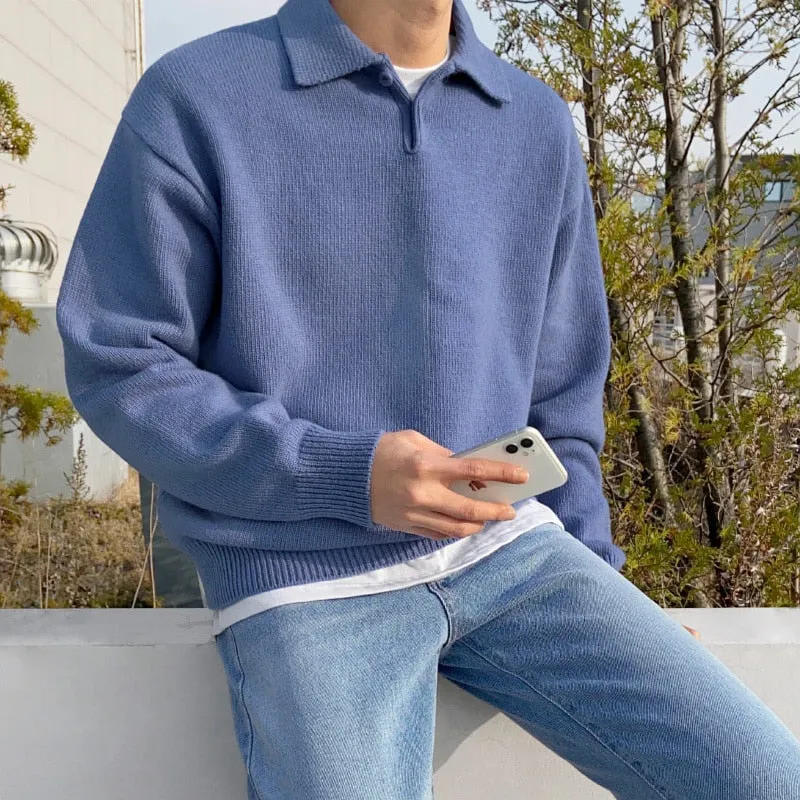Toxyno Lapel Pullover